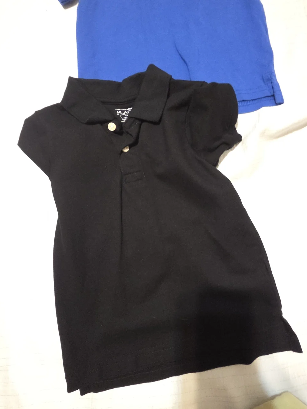 Boys 4T Polo Shirt Pack - Gray, Maroon, Yellow, Black, Blue